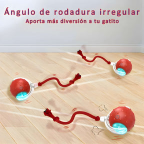 Pelota Divertida para Gatos - Rebote y Persecución